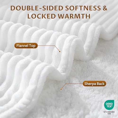 Heated Throw Blanket with 5 Heat Levels and Auto-Off Feature - 50" x 60"