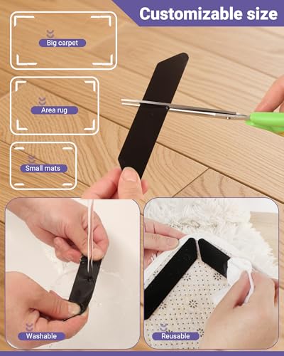 20-Piece Non-Slip Rug Gripper Set for Hardwood and Tile Floors