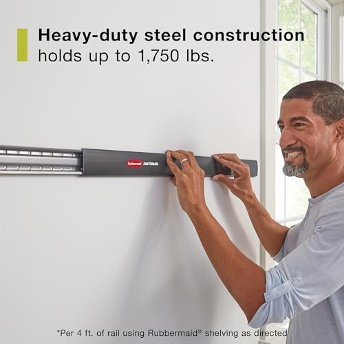 Rubbermaid FastTrack Garage Storage System Tool Hanging Kit Wall Mount