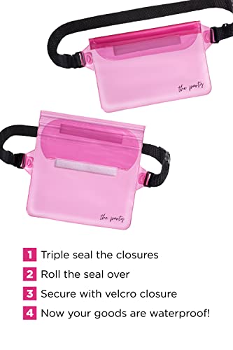 7-Pack Waterproof Bachelorette Party Fanny Packs - Bride and Squad Set