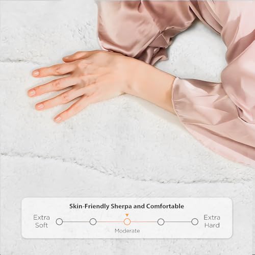 Heated Mattress Pad Mini Twin Size with Timer & Auto Shut-Off