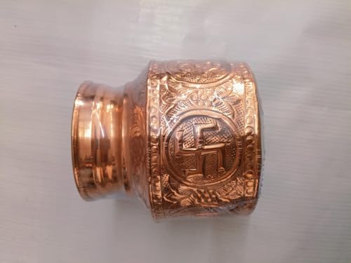 Authentic Copper Pooja Lota for Traditional Hindu Rituals and Ceremonies