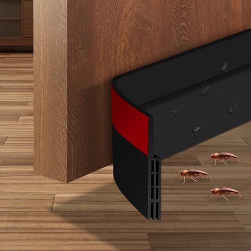 Adhesive Under Door Draft Stopper & Soundproof Weather Stripping (2" x 39")