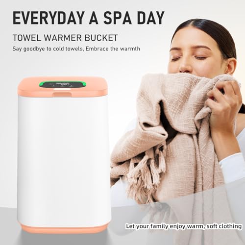 23L Large Capacity Towel Warmer Bucket for Bathroom with LED Display