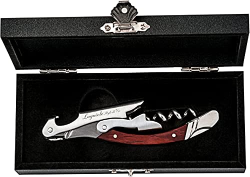 Laguiole Style de Vie Rosewood Corkscrew with Lever & Honey Bee Logo