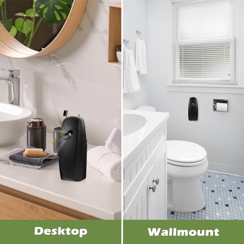 Automatic Air Freshener Dispenser - Wall-Mount or Freestanding Spray