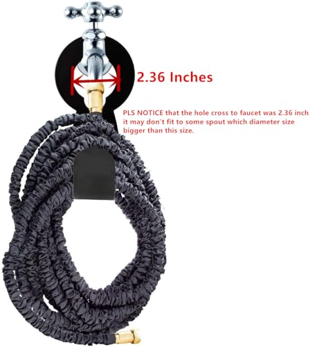 Heavy Duty Metal Garden Hose Hanger Wall Mount Holder
