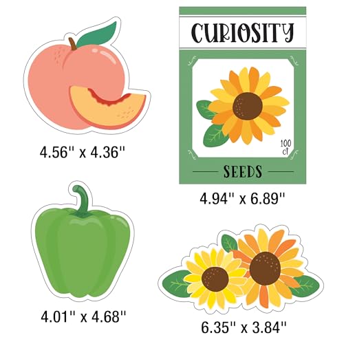 Farmers Market Bulletin Board Set - 50-Piece Classroom Decor