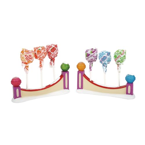 Department 56 Dum-Dums Fence Figurines Set, Hand-Painted Porcelain Christmas Village Accessory