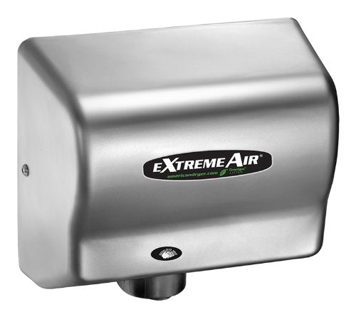 American Dryer ExtremeAir GXT9-SS Stainless Steel High-Speed Hand Dryer, 10-12 Sec