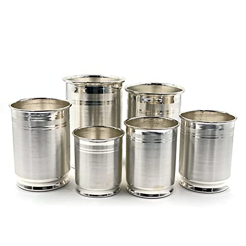 999 Pure Silver Drinking Glass - 100ml Hallmarked 99.9% Silver Cup