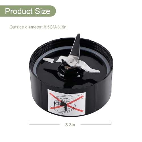 2-Pack Cross Blade Blender Replacement Parts for 250W Personal Blenders