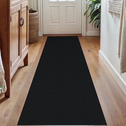 2x7 Braided Cotton Runner Rug - Washable Non-Slip Hallway Entryway Carpet