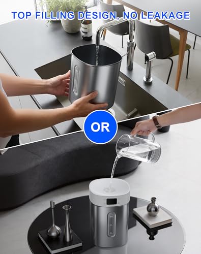 Stainless Steel 4L Ultrasonic Cool Mist Humidifier for Large Room