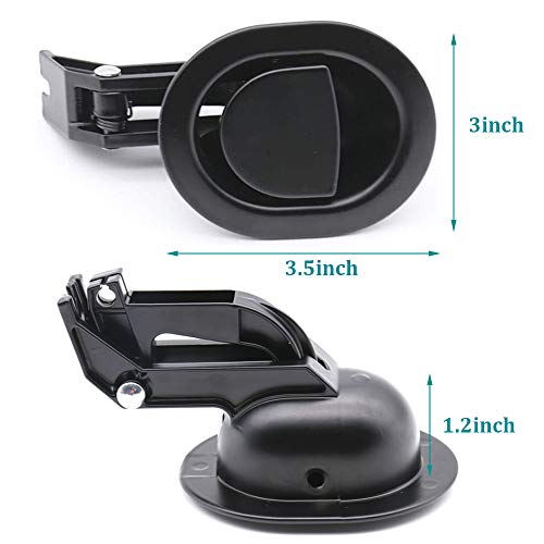 Universal Metal Recliner Release Pull Handle - Heavy Duty Sofa Repair Part