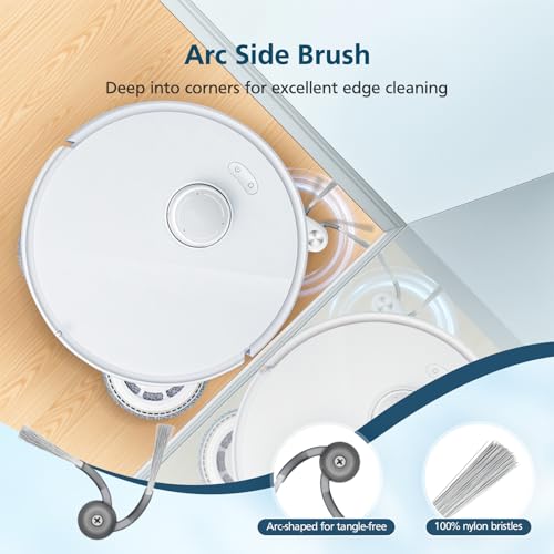 Lacvik Replacement Parts Kit for Roborock Qrevo S5V Edge Curv Vacuum