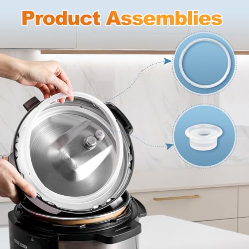 3-Pack Silicone Sealing Rings for 5 and 6 Quart Pressure Cookers