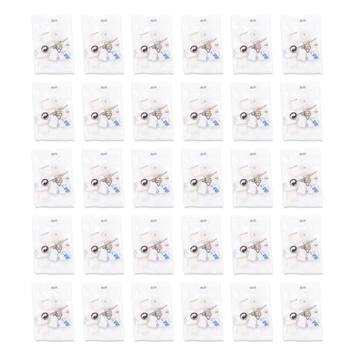 Permanent Outdoor Light Mounting Screw Clips - 150 Pack