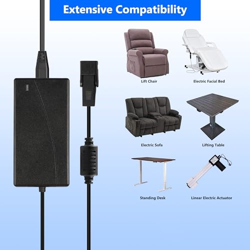 29V 2A Power Supply Adapter for Electric Recliner Chair and Lift Chair