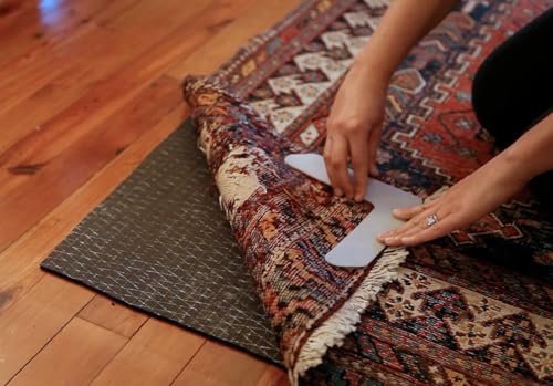Rug Gripper for Corners & Edges - Anti-Curl Carpet Support, 4 Pack