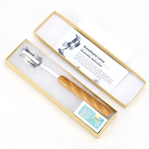 Bread Lame Dough Scoring Tool with 5 Blades and Storage Case