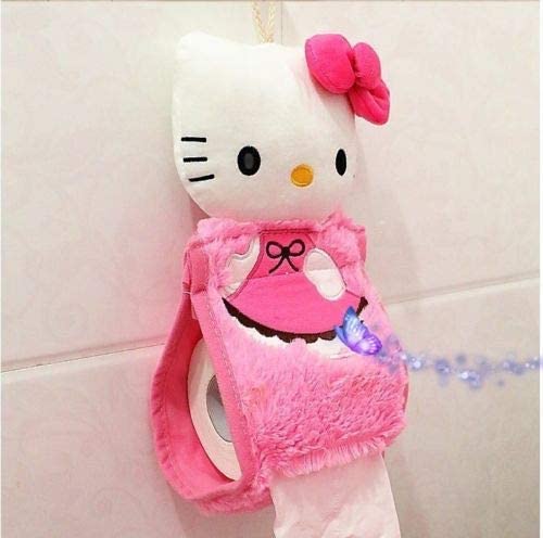 Cute Pink 4-Piece Bathroom Set - Non-Slip Bath Mat & Toilet Lid Cover