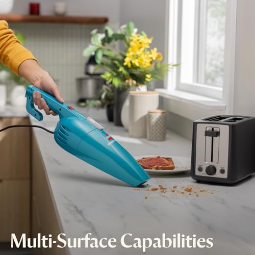 Bissell Featherweight 3-in-1 Lightweight Stick Vacuum and Hand Vacuum, Blue