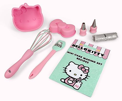 Character Face and Bow Mini Cake Baking Set with Utensils