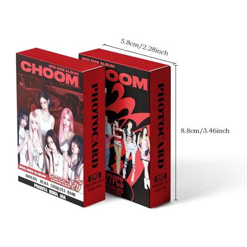 127-Piece Photocard and Sticker Set - 55 Lomo Cards and 72 Stickers
