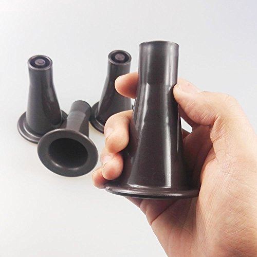 Replacement Bed Frame Feet to Replace Wheels - Non-Slip Glides (4 Pack)