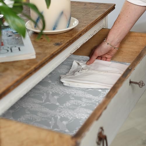 Scented Drawer Liners with Heron Design - Fresh Linen, 5 Sheets
