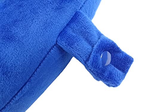 Kids Travel Neck Pillow - Soft Microfiber Support for Airplane & Car Rides