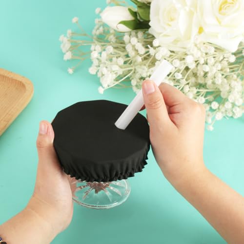 25pcs Elastic Drink Cover Scrunchies - Reusable Cup Protector for Parties