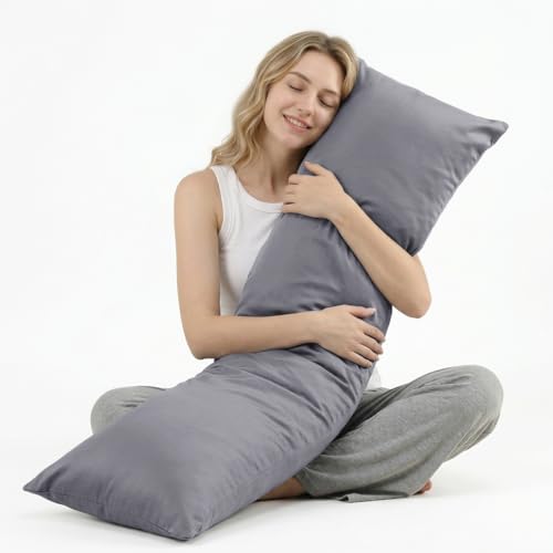 Cooling Weighted Body Pillow with Tencel Cover - 48" x 14"