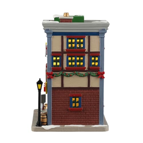 Lemax West Side Market Shops Holiday Village Building #45244