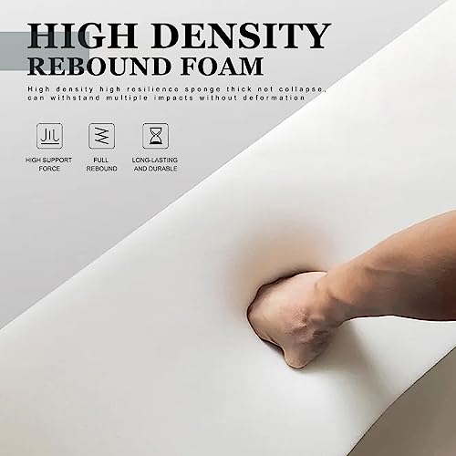 Mattress Extender Bed Gap Filler with Removable Cover - Light Grey
