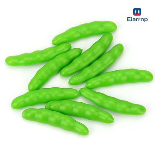 30 Pcs Artificial Little Peas - Lifelike Faux Vegetable Decor for Kitchen