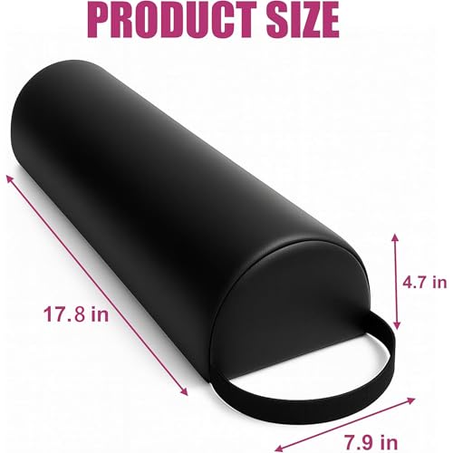 Half-Round Bolster Pillow for Massage and Yoga - Support Cushion