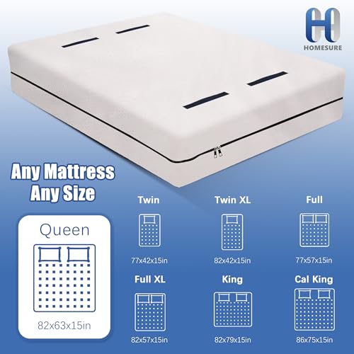 Heavy-Duty Mattress Bag for Moving & Storage - Queen Size