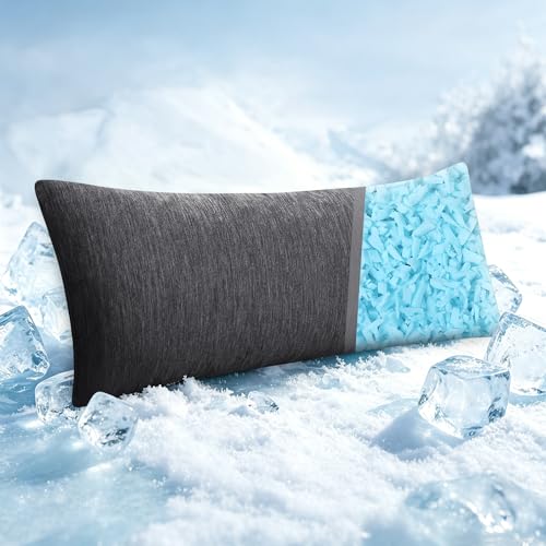 Cooling Body Pillow - 20x60 Inch Memory Foam for Side Sleepers