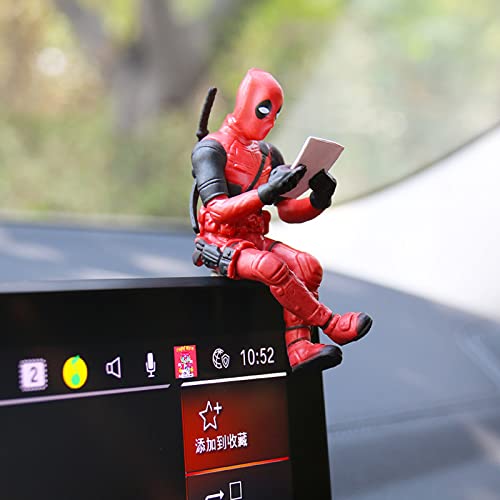 Cute Anime Car Dashboard Ornament Funny PVC Figure Desk Decoration