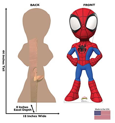Life-Size Cardboard Cutout Standee - 44-Inch Tall Party Decoration