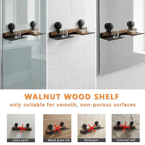 15.7-Inch Over Sink Shelf, Suction Cup Kitchen and Bathroom Organizer