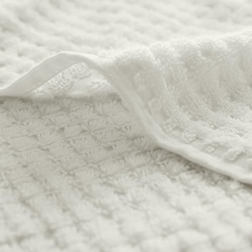 Organic Turkish Cotton Waffle Bath Sheet - Oversized Luxury Bath Towel
