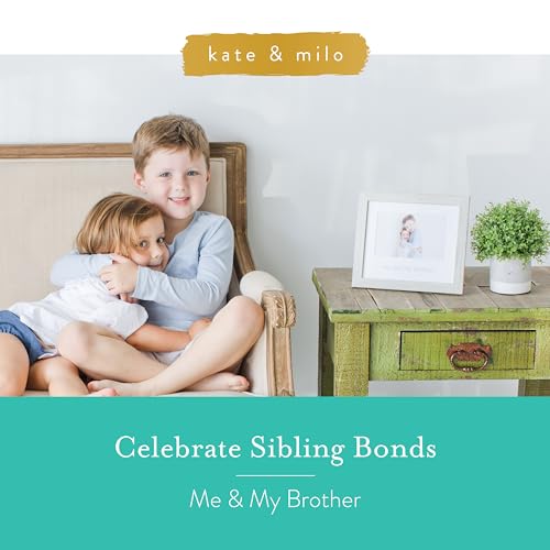 Rustic Me & My Brother Sibling Picture Frame - 4x6 Keepsake Display