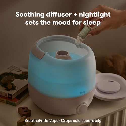 3-in-1 Cool Mist Humidifier, Essential Oil Diffuser and Nightlight