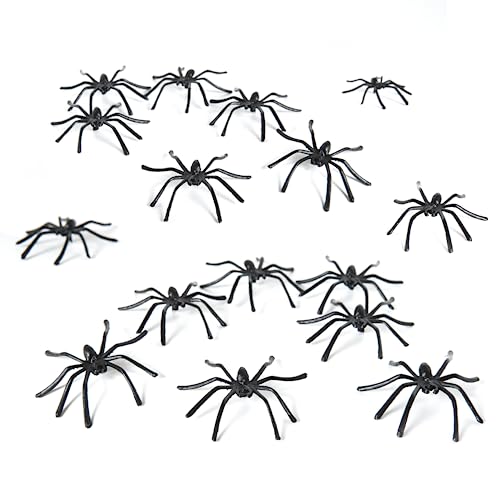 Halloween Spider Web Decoration with 8 Plastic Spiders, 200 Sq Ft