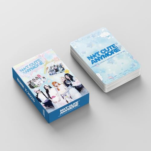 55 Pcs Not Cute Anymore Lomo Photocards - Collectible Merch Set