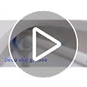 Disposable Toilet Brush Set with Wall Mount Holder & 50 Refill Pads