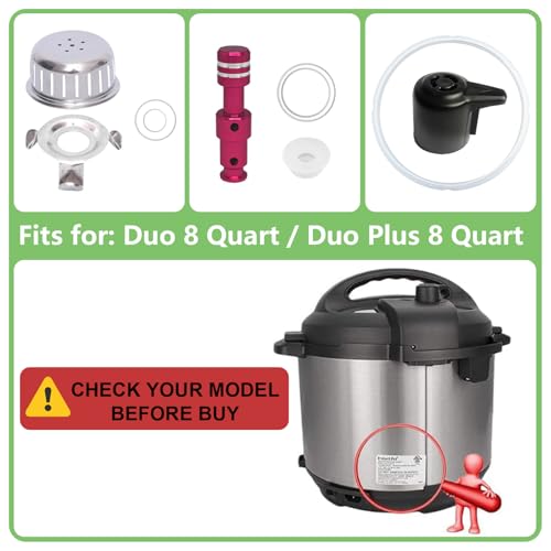 11-Piece Pressure Cooker Replacement Parts Kit for 8 Quart Models